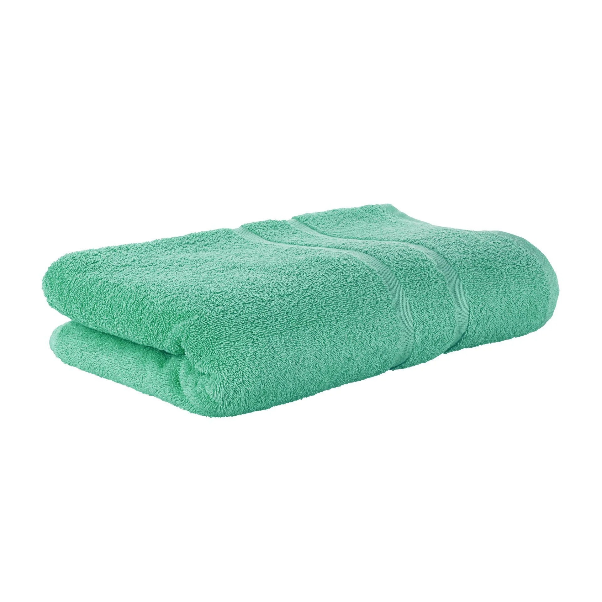STICKANDSHINE Frottee-Handtücher · Smaragdgrün · 100% Baumwolle · 500 g/m²